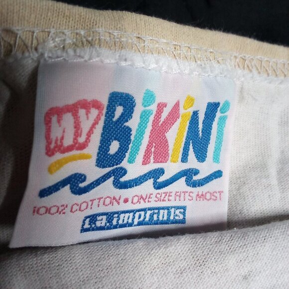 Vintage My Bikini Maui AOP Graphic T-Shirt - Picture 2 of 3